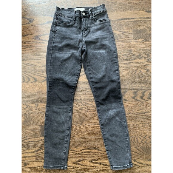 PacSun Power Super Stretch High Rise Ankle Jegging Black Women’s Sz 27‎ - Picture 1 of 7